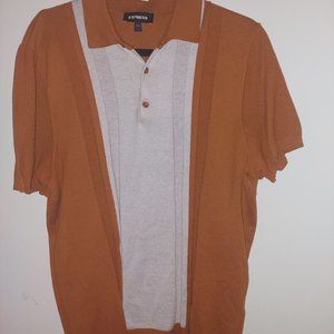 Express Short Sleeve Polo Shirt Sleeve